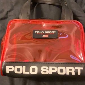 Polo Ralph Lauren purse hot pink